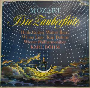 輸入LP盤 シモノー,ギューデン,リップ,ベリー&ベーメ/カール・ベーム/Wiener Phil　Mozart「魔笛」全曲 (3LP)