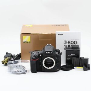 【新品級】★ショット数「2976回」 Nikon ニコン D800 ボディ #1195