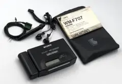 ジャンク　外観美品　SONY WM-F707 WALKMAN カセットレコーダー
