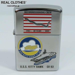 ZIPPO/ジッポー U.S.S. KITTY HAWK CV-63/アメリカ海軍 キティホーク 2008年製 /LPL