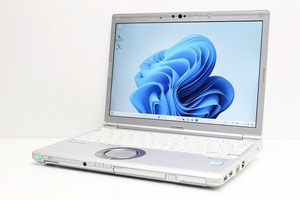 ノートパソコン Windows11 中古 ハイスペック Panasonic レッツノート CF-SV7 第8世代 Core i7 メモリ16GB SSD512GB DVDマルチ カメラ