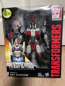 ハズブロ トランスフォーマー ジェネレーションズ スカイシャドウ TITANS RETURN SKY SHADOW 中古使用品