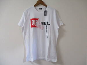 ☆DIESEL/ディーゼル☆未使用 T-DIEGO-QA クルーネック半袖ロゴTシャツ サイズ：XL 