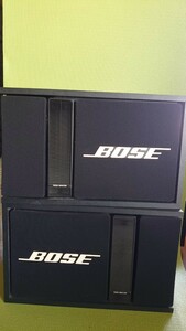 BOSE 301 ミュージックモニタースピーカーⅡ 黒ペア 中古品 本物志向 動作確認済み 破損・傷あり ジャンク品 