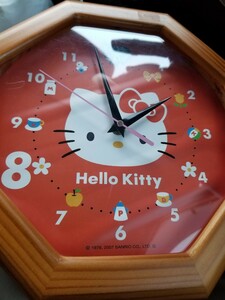 壁掛け時計 キティ