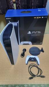 中古　美品　PS5　CFI-1200B-01　825GB　ディスクドライブ無しモデル