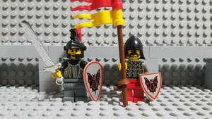 レゴ お城シリーズ 騎士 兵士 6087 魔女ヒルダの城 オールドレゴ メッキパーツ コウモリ ミニフィグ 大量出品中 同梱可能 正規品