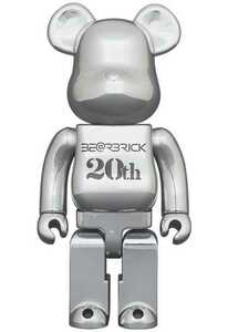 新品 BE@RBRICK 20th Anniversary DEEP CHROME Ver. 400％ WORLD WIDE TOUR 3 MEDICOM TOY PLUS ベアブリック 限定 未開封 限定 