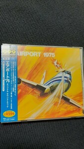 サントラ盤「エアポート1975」12曲。音楽ジョン・カカヴァス。1974年製作飛行機パニック映画。MCAレーベル2013年国内発売品