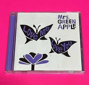 【美品】 Mrs. GREEN APPLE Love me,Love you 初回限定盤 CD+DVD ミセスグリーンアップル #D97