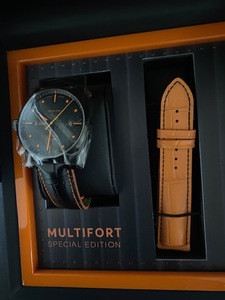 MIDO(ミドー)腕時計Multifort(マルチフォート)M0054303605180自動巻 ブラック メンズ M005.430.36.051.80
