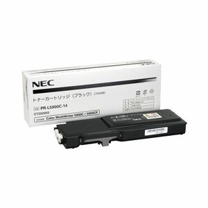 【新品】NEC トナーカートリッジ ブラックPR-L5900C-14 1個