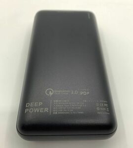 20000mAh 18W 急速充電 PD3.0対応/QC3.0対応/Type-C 入出力 モバイルバッテリー パソコン対応 iPhone/iPad/Android/Type-C 機種等対応 黒色