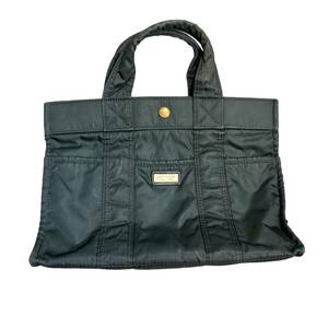 ◆中古品◆BURBERRY バーバリー ナイロン ハンド トート バック黒・ブラック ノバチェック ミニ レディース 男女兼用 R60100NA