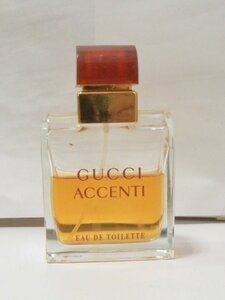 HO1 GUCCI グッチ ACCENTI アチェンティ 香水 オードトワレ フレグランス 50ml 【残量50％以上】