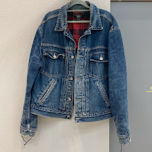 RRL ダブルアールエル デニムジャケット チェック XL