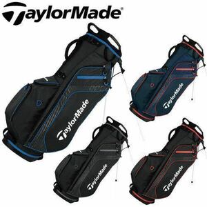 テーラーメイド キャディバッグ TM キャリーライト 4WAY スタンドバッグ　ブラック／ブルー 　TaylorMade