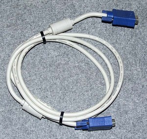 VGA モニタ ディスプレイ ケーブル D-sub15pin 1.8m-1