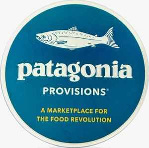 訳有 パタゴニア プロビジョンズ キャンペーン ステッカー サーモン Patagonia PROVISIONS シール デカール 非売品 鮭 魚 円 フード 新品