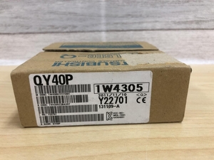 015●未使用品・即決価格●三菱電機 シーケンサ　トランジスタ出力ユニット QY40P　※2011年製