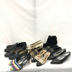 レディースシューズまとめ Salvatore Ferragamo サルヴァトーレフェラガモ GUCCI グッチ CHANEL シャネル 他【CBAX2001】