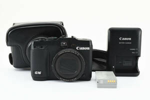 革ケース付 ★極上品★ Canon キヤノン PowerShot G16 コンパクトデジタルカメラ (3899)