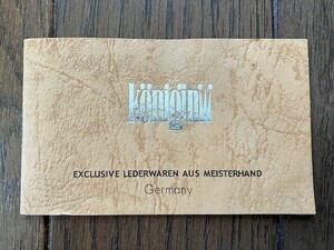 konigin　クーニギン　ドイツ　クロコダイル　ハンドバッグ　保証書のみ　ベージュ系　ケリータイプ　ゴールド、金色金具　義子　送料無料