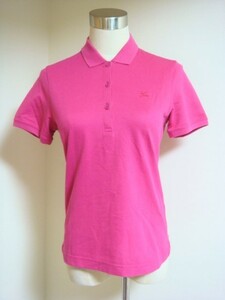 美品の方 BURBERRY GOLF バーバリー ゴルフ ポロシャツ ピンクカラー 1