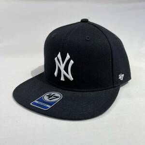 【新品】47 CAPTAIN キッズサイズ ヤンキース ネイビー Kids Yankees Navy CAP ベースボール キャップ 帽子 子供用