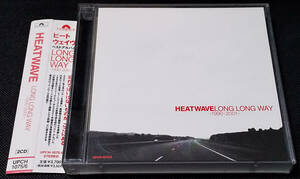 HEATWAVE - [帯付] LONG LONG WAY -1990-2001- ベストアルバム 国内盤 2xCD Universal - UPCH-1075/6 ヒートウェイヴ 2001年 石橋凌