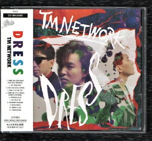 ∇ TMネットワーク 全11曲収録 ヒット曲リミックス集 1989年 美品 CD/ドレス DRESS/ナイルロジャース バーナードエドワーズ ジェリービーン