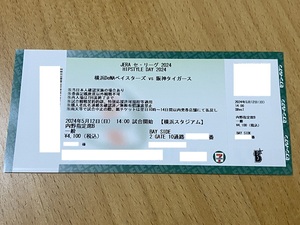 【5/12（日）BAY SIDE 内野B指定１枚】横浜DeNA vs 阪神タイガース