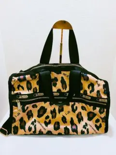 LeSportsac JOYRICH レオパード柄 ボストンバッグ 2way