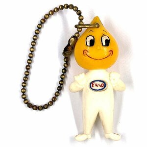 エッソボーイ ビンテージ キーホルダー Esso Boy Vintage Key Chain Holder Fob Porte オイル ガソリン 石油 Oil