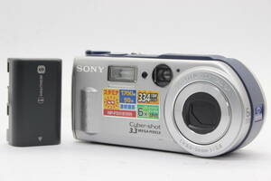 【返品保証】 【録画再生確認済み】ソニー Sony Cyber-shot DSC-P1 3x バッテリー付き ビデオカメラ s2016