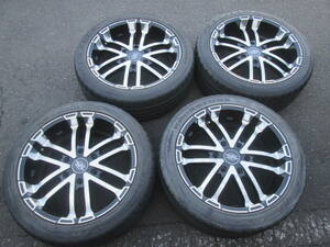 200系 ハイエース AKUT ZEROBREAK-S アクト ゼロブレイク ホイール 18インチ 18X7.5J 139.7 6穴 ET37 225/45R18 4本セット HIACE JWL-T