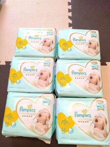 パンパース　新生児用　紙オムツ　テープ　 新生児用小さめ3000gまで　144枚