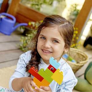 小さなお子さまが安全に楽しく遊べるように作られています レゴ(LEGO) ブロック デュプロのいろいろアイデアボックス 対象年齢18月以上