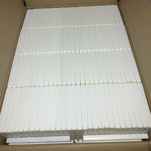 中古　DVDトールケース（白）１２０枚/ゆうパック１４０サイズ