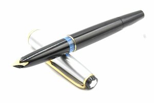 MONTBLANC モンブラン No.32S ブラック×シルバー 万年筆 20741787