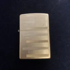 Zippo ジッポー ゴールド 2014年製 オイルライター