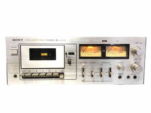 SONY ソニー TC-4300SD STEREO CASSETTE DECK ステレオカセットデッキ オーディオ機器 通電確認済み 昭和レトロ 当時物 日本製 現状品