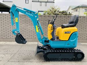 愛知県 よりクボタ U-008ミニユンボ 800kg 美品 2WAYマルチ油圧ショベル 下取り／全国発送 込み込み110万円バッテリー／クローラー新品