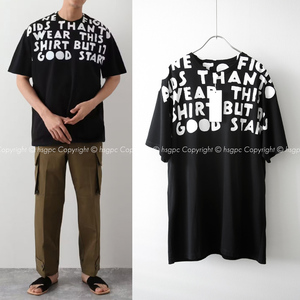 【定価5万】新品 メゾン マルジェラ チャリティー AIDS Tシャツ 半袖 ロゴT エイズ カットソー オーバーサイズ トップス Maison Margiela