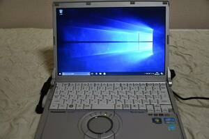 Panasonic CF-S10　CPU IntelCorei5 2.50GHz メモリ 8GB HDD320GB Win10 DVDドライブ不良 中古