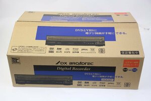 DXブロードテック DXアンテナ DXR160V VHS/DVDレコーダー 地上デジタルチューナー内蔵
