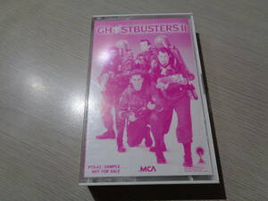 日本プロモ/ゴーストバスターズ2,GHOSTBUSTERS Ⅱ(SOUNDTRACK)(JAPAN/MCA:PTS-41 NOT FOR SALE PROMO ONLY CASSETTE TAPE,カセットテープ