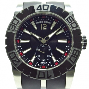 ROGER DUBUIS(ロジェデュブイ) 腕時計■美品 イージーダイバー RDDBSE0280 メンズ 黒