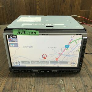 AV3-120 激安 カーナビ clarion MAX560HD QX-6605F-A 0016724 HDDナビ CD 本体のみ 簡易動作確認済 中古現状品