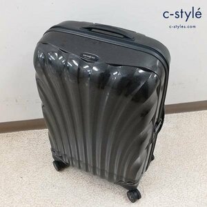 O392d [人気] Samsonite サムソナイト C-LITE スーツケース SPINNER69/25 ブラック系 キャリーケース | ファッション小物 NX